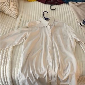 White button down shirt